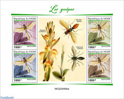 Niger 2022 Wasps, Mint NH, Nature - Insects - Níger (1960-...)