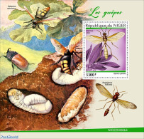 Niger 2022 Wasps, Mint NH, Nature - Insects - Niger (1960-...)