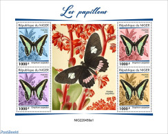 Niger 2022 Butterflies, Mint NH, Nature - Butterflies - Niger (1960-...)