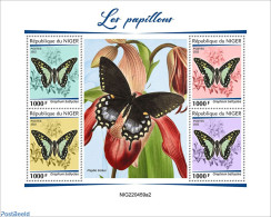 Niger 2022 Butterflies, Mint NH, Nature - Butterflies - Niger (1960-...)