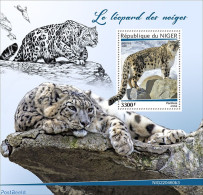 Niger 2022 Snow Leopards, Mint NH, Nature - Cat Family - Niger (1960-...)