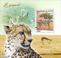 Niger 2022 Cheetah, Mint NH, Nature - Cat Family - Niger (1960-...)