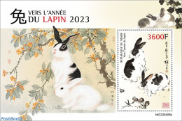 Niger 2022 Year Of The Rabbit, Mint NH, Nature - Various - Rabbits / Hares - Yearsets (by Country) - Unclassified