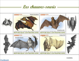 Central Africa 2022 Bats, Mint NH, Nature - Bats - Centrafricaine (République)