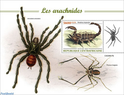 Central Africa 2022 Arachnids, Mint NH, Nature - Animals (others & Mixed) - Insects - Zentralafrik. Republik