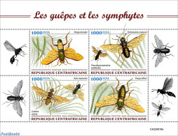 Central Africa 2022 Wasps And Sawflies, Mint NH, Nature - Insects - Central African Republic