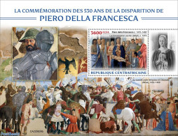 Central Africa 2022 530th Memorial Anniversary Of Piero Della Francesca, Mint NH, Art - Paintings - Zentralafrik. Republik