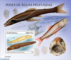 Guinea Bissau 2022 Deep-sea Fishes, Mint NH, Nature - Fish - Vissen