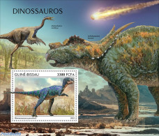Guinea Bissau 2022 Dinosaurs, Mint NH, Nature - Prehistoric Animals - Prehistorisch