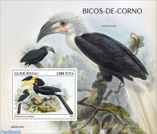 Guinea Bissau 2022 Hornbills, Mint NH, Nature - Birds - Guinea-Bissau