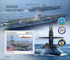 Guinea Bissau 2022 Nuclear-Powered Ships, Mint NH, Transport - Ships And Boats - Boten