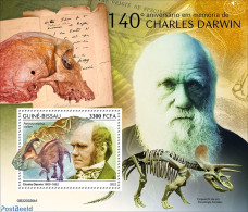 Guinea Bissau 2022 140th Memorial Anniversary Of Charles Darwin, Mint NH, History - Nature - Nobel Prize Winners - Pre.. - Nobelprijs
