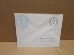 SAINT NAZAIRE NAVAL 1939 Enveloppe Cachet Inscription Maritime Saint Nazaire - Posta Marittima