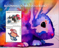 Guinea Bissau 2022 Year Of The Rabbit, Mint NH, Nature - Various - Rabbits / Hares - Yearsets (by Country) - Unclassified