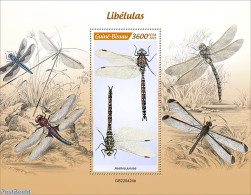 Guinea Bissau 2022 Dragonflies, Mint NH, Nature - Insects - Guinée-Bissau