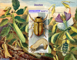 Guinea Bissau 2022 Insects, Mint NH, Nature - Flowers & Plants - Insects - Guinea-Bissau