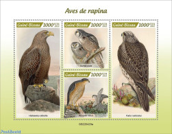 Guinea Bissau 2022 Birds Of Prey, Mint NH, Nature - Birds Of Prey - Guinée-Bissau