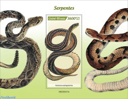 Guinea Bissau 2022 Snakes, Mint NH, Nature - Snakes - Guinée-Bissau