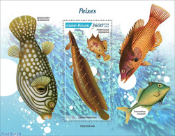 Guinea Bissau 2022 Fishes, Mint NH, Nature - Fish - Pesci