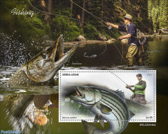 Sierra Leone 2022 Fishing, Mint NH, Nature - Fish - Fishing - Fische