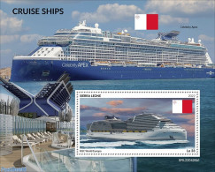 Sierra Leone 2022 Cruise Ships, Mint NH, Transport - Ships And Boats - Bateaux