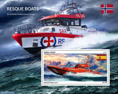 Sierra Leone 2022 Rescue Boats, Mint NH, Transport - Ships And Boats - Bateaux
