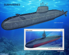 Sierra Leone 2022 Submarines, Mint NH, Transport - Ships And Boats - Boten