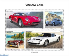 Sierra Leone 2022 Vintage Cars, Mint NH, Transport - Automobiles - Voitures