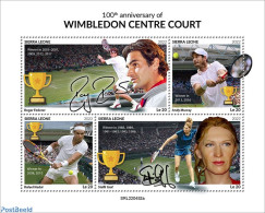 Sierra Leone 2022 100th Anniversary Of Wimbledon Centre Court, Mint NH, Sport - Tennis - Tennis