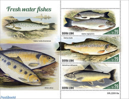 Sierra Leone 2022 Fresh Water Fish, Mint NH, Nature - Fish - Peces