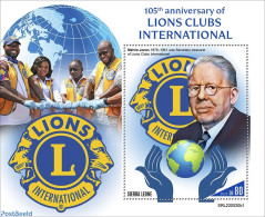 Sierra Leone 2022 105th Anniversary Of Lions Clubs International, Mint NH, Various - Lions Club - Rotary, Lions Club