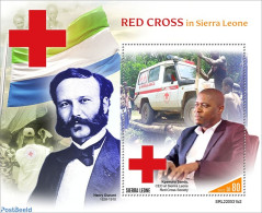 Sierra Leone 2022 Red Cross, Mint NH, Health - Transport - Red Cross - Automobiles - Croix-Rouge