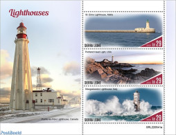 Sierra Leone 2022 Lighthouses, Mint NH, Various - Lighthouses & Safety At Sea - Vuurtorens