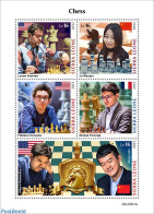 Sierra Leone 2022 Chess, Mint NH, History - Sport - Flags - Chess - Echecs