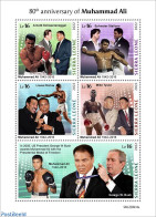 Sierra Leone 2022 80th Anniversary Of Muhammad Ali, Mint NH, History - Performance Art - Sport - American Presidents -.. - Acteurs