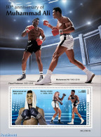 Sierra Leone 2022 80th Anniversary Of Muhammad Ali, Mint NH, Sport - Boxing - Boxe