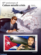 Sierra Leone 2022 60th Anniversary Of Cuban Missile Crisis, Mint NH, History - Transport - American Presidents - Milit.. - Militaria