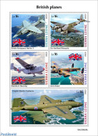 Sierra Leone 2022 British Planes, Mint NH, History - Transport - Flags - Militarism - Aircraft & Aviation - Militares