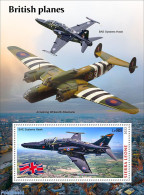 Sierra Leone 2022 British Planes, Mint NH, History - Transport - Flags - Militarism - Aircraft & Aviation - Militaria