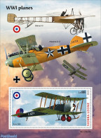 Sierra Leone 2022 WW1 Planes, Mint NH, History - Transport - Militarism - Aircraft & Aviation - World War I - Militaria