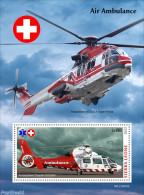 Sierra Leone 2022 Air Ambulance, Mint NH, Transport - Helicopters - Aircraft & Aviation - Hélicoptères