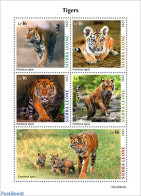 Sierra Leone 2022 Tigers, Mint NH, Nature - Cat Family - Sonstige & Ohne Zuordnung