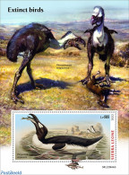 Sierra Leone 2022 Extinct Birds, Mint NH, Nature - Birds - Prehistoric Animals - Prehistorisch