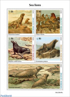 Sierra Leone 2022 Sea Lions, Mint NH, Nature - Sea Mammals - Other & Unclassified