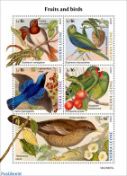 Sierra Leone 2022 Fruits And Birds, Mint NH, Nature - Birds - Fruit - Frutas