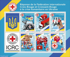 Djibouti 2022 Red Cross Responds To Ukraine Crisis, Mint NH, Health - Red Cross - Rode Kruis