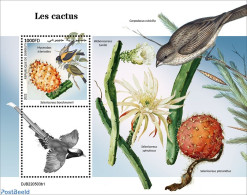 Djibouti 2022 Cactus, Mint NH, Nature - Birds - Cacti - Cactussen