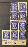 Deutsches Reich - 1922 - Michel Nr. 185 HAN Bogenteil - Postfrisch - Nuevos