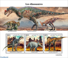 Djibouti 2022 Dinosaurs, Mint NH, Nature - Prehistoric Animals - Prehistory - Prehistorisch