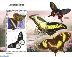 Djibouti 2022 Butterflies, Mint NH, Nature - Butterflies - Yibuti (1977-...)